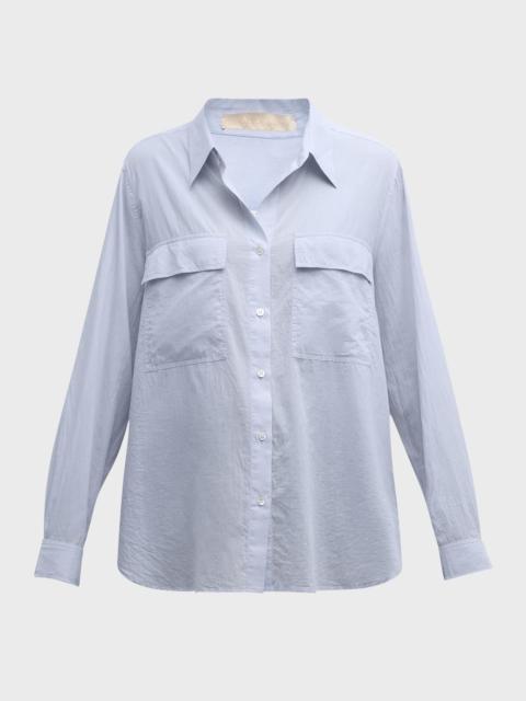 Dim Button-Down Cotton Shirt