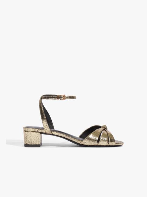 SCHUTZ Carmen Mid Metallic Sandal