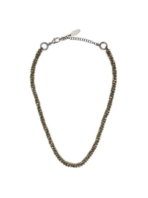 Brunello Cucinelli beaded necklace