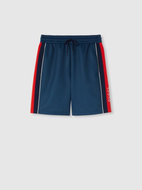 GUCCI Neoprene shorts with Web