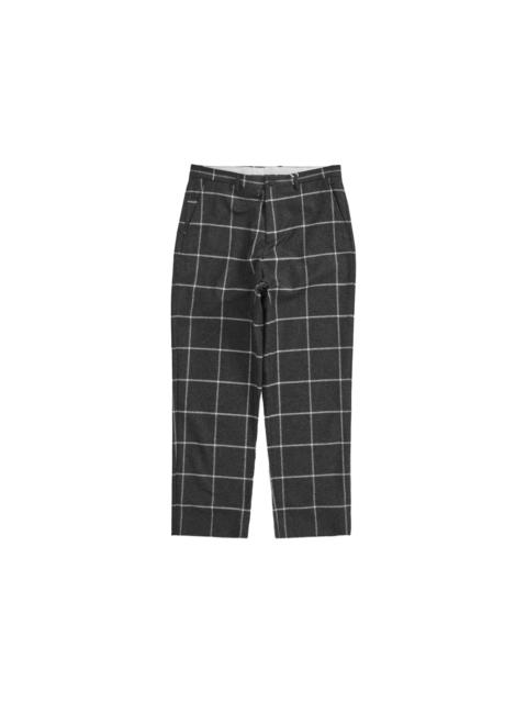 Supreme Supreme Windowpane Wool Trouser Black Window | REVERSIBLE