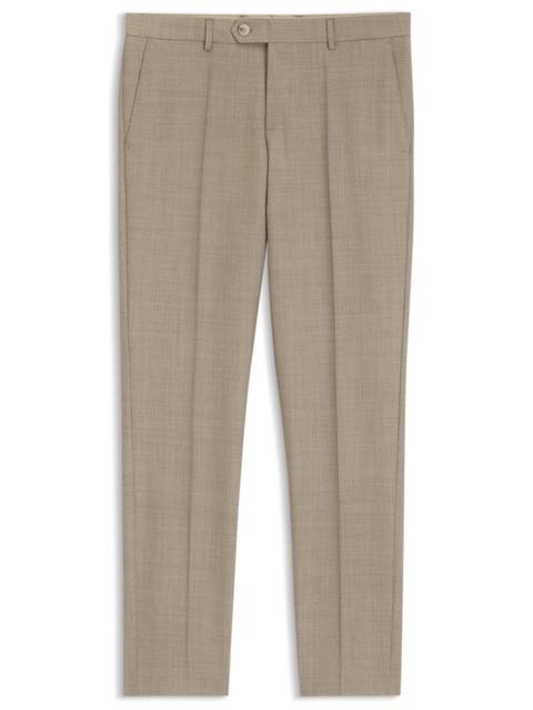 BOSS BOSS BY BECKHAM SLIM-FIT SUIT PANTS IN VIRGIN WOOL