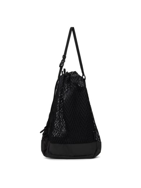 Black Double Face Mesh Bag