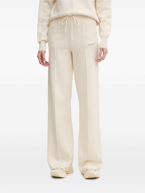 GUESS USA drawstring wide leg trousers