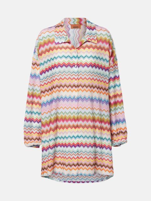 Missoni Zigzag lamé shirt