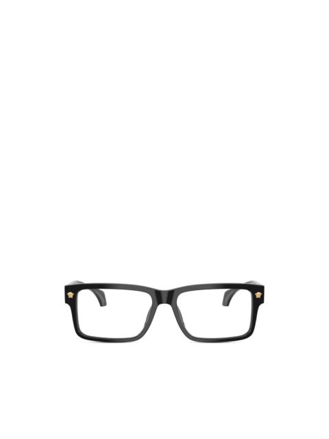 VERSACE square frame glasses