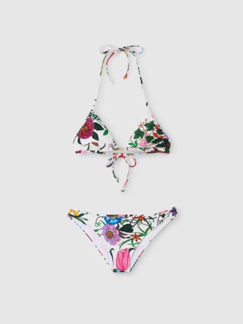GUCCI Printed sparkling jersey bikini