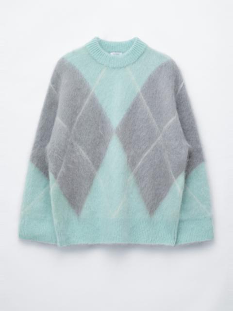 & Other Stories Mohair-Blend Jacquard Jumper