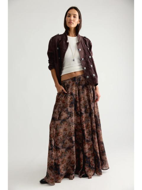 FREE PEOPLE Ives Printed Maxi Skirt