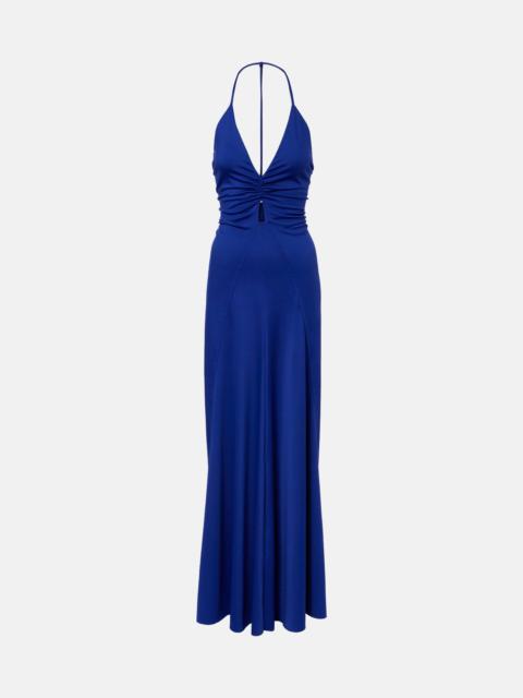 Victoria Beckham Ruched maxi dress