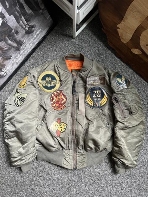 MA-1 80s AVIREX Jacket 希少 reversible