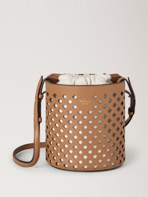 Mulberry Perforated Bucket
Toffee Perforated Leather