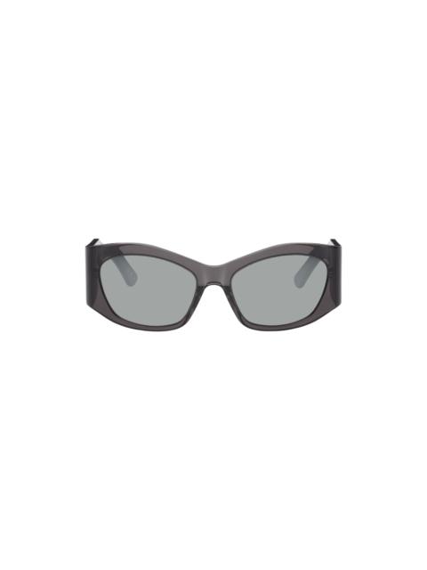 BALENCIAGA Black Square Sunglasses