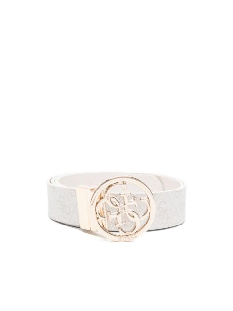 GUESS USA logo-buckle belt