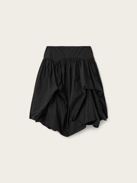 ALLSAINTS JUNIPER VOLUMINOUS MIDI SKIRT