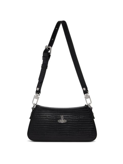 Vivienne Westwood Black Tasha Shoulder Phone Bag