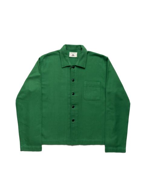 Original Madras Trading Co. Shirt Jacket (Blue in Green Fit) - Green