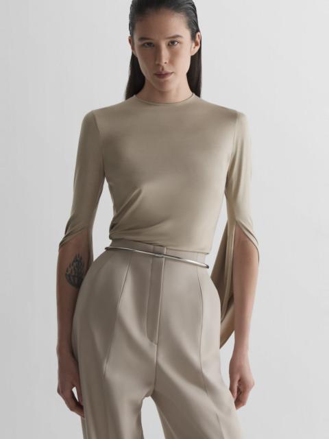 MUGLER Cascade loop jersey top
