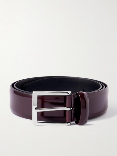 Anderson's 4cm Glossed-Leather Belt