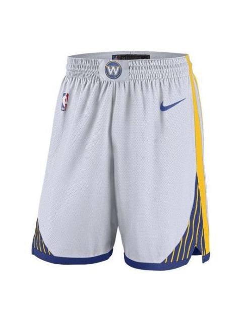 Nike Nike MENS Golden State Warriors NBA Shorts White AJ5604-100