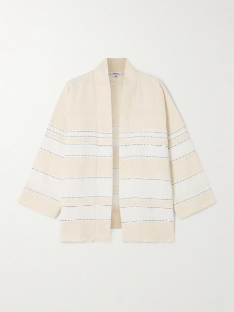 lemlem Terara Striped Cotton-blend Jacket