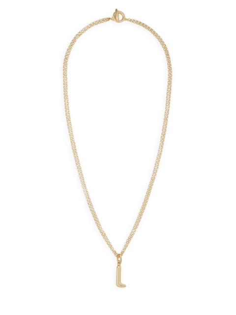 ROXANNE ASSOULIN Women's The Puffy Initial Goldtone Pendant Necklace - Gold