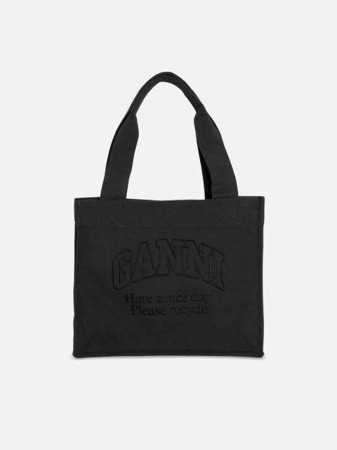 GANNI Ganni Women's Large Easy Shopper - Phantom