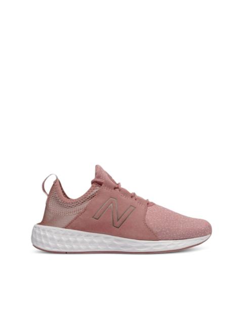 New Balance speckled suede trainers