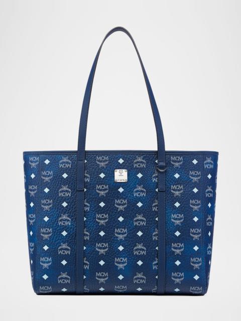 MCM Toni Medium Visetos Shopper Tote Bag