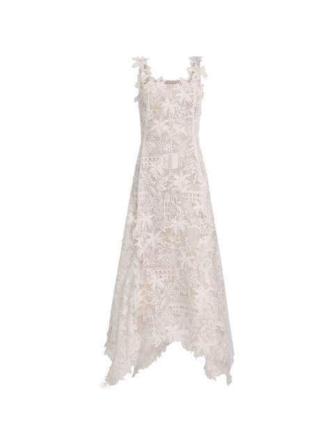 Oscar de la Renta Dominican Landscape guipure dress