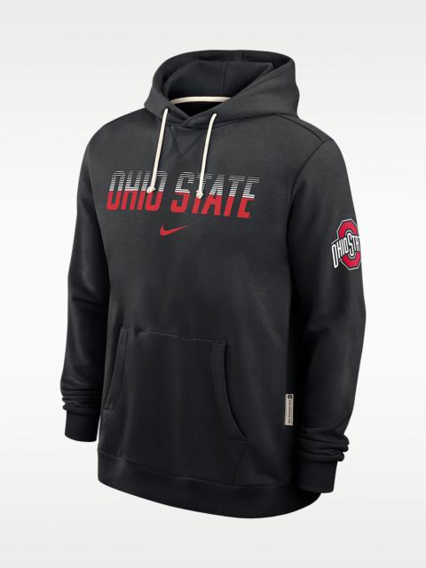 Nike Ohio State Sideline Standard Issue Men's Nike Dri-FIT College Pullover Hoodie