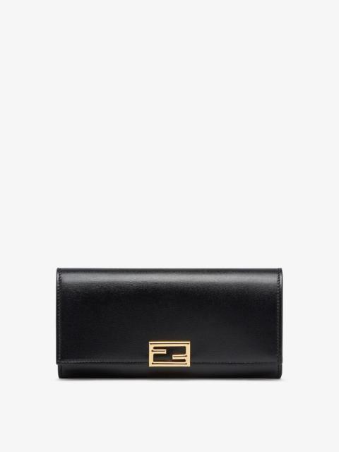 FENDI Black leather wallet