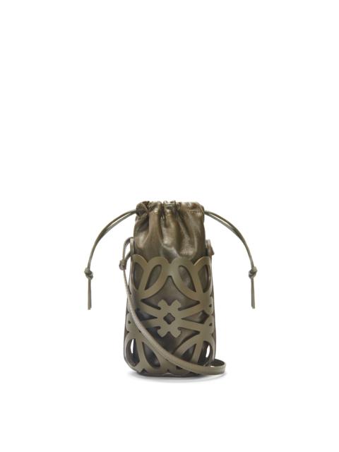 Loewe Anagram cut-out pocket in classic calfskin and nappa