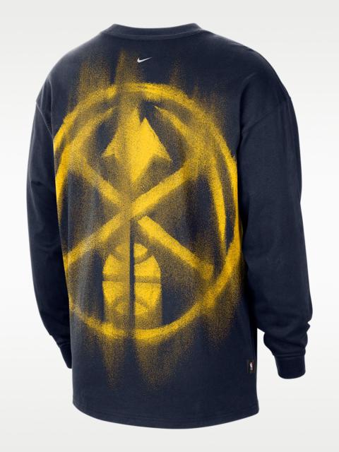 Nike Denver Nuggets Standard Issue Men's Basketball Long-Sleeve Top