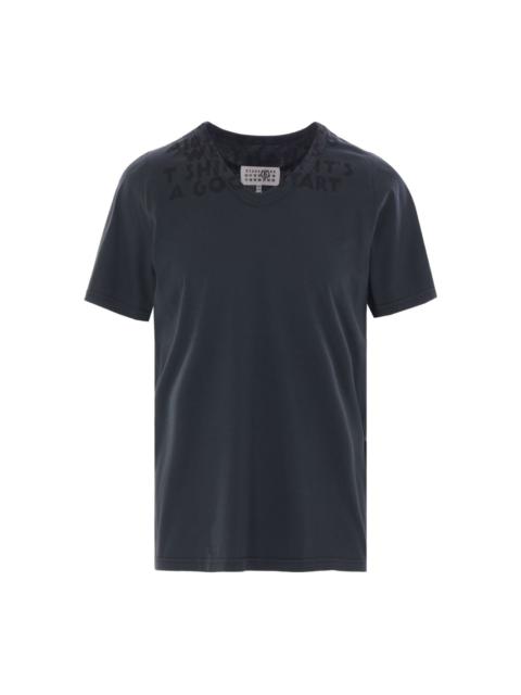 MM6 Maison Margiela text-print T-shirt