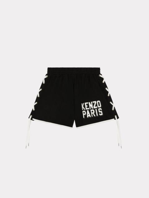 KENZO KENZO Paris lace-up shorts