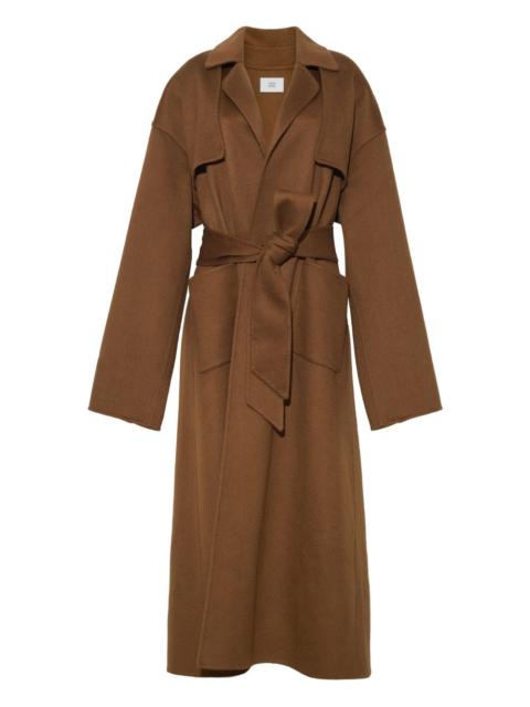 ADAM LIPPES Arlo belted double-breasted coat