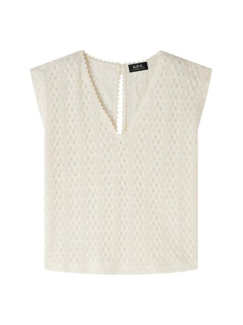 A.P.C. ASHLEY TOP