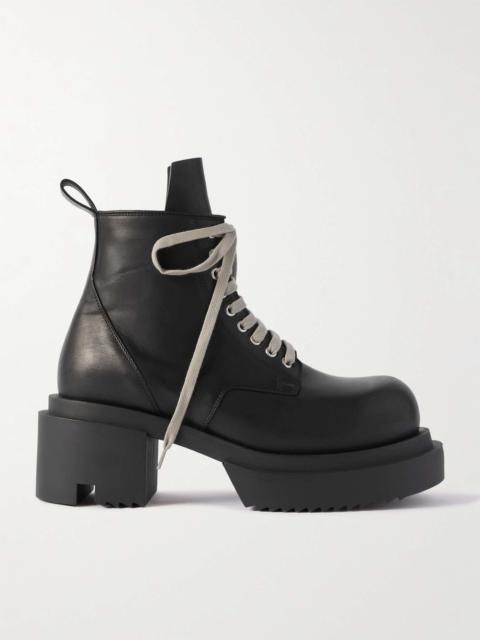 Rick Owens Low Army Bogun Leather Boots | REVERSIBLE Rick Owens Low Army Bogun Leather Boots | REVERSIBLE