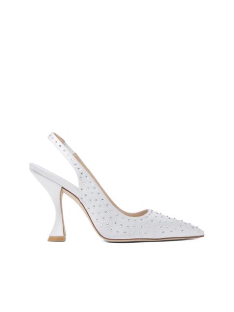 Stuart Weitzman 100mm Glam Xcurve pumps