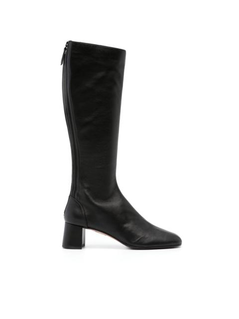 Saint Honore 50 leather knee-high boots