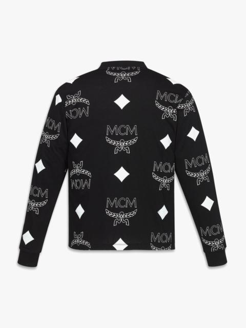 MCM PHENOMENON+MCM Monogram Print Long Sleeve T-Shirt