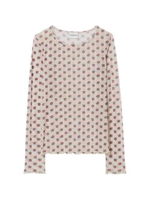 Claudie Pierlot floral-print T-shirt