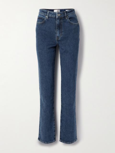 FRAME The Ruler High-rise Slim-leg Jeans