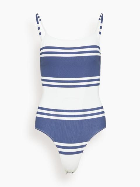 lemlem Elene One Piece Swimsuit in Ayele Navy