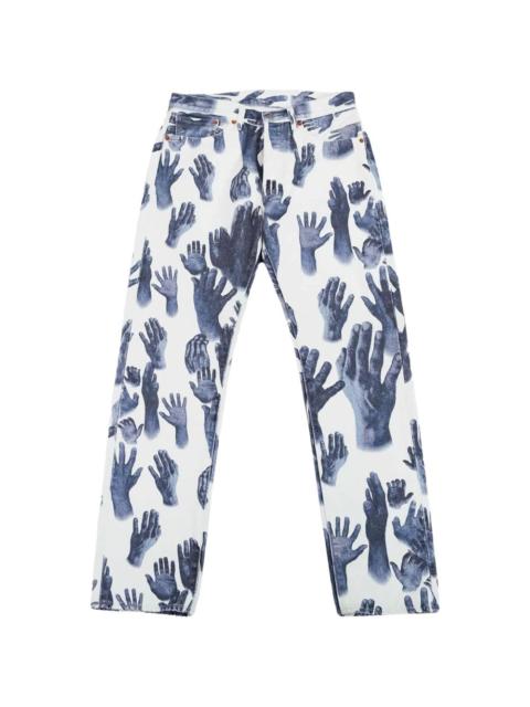 DENIM TEARS x Levi's 501 hands-print jeans
