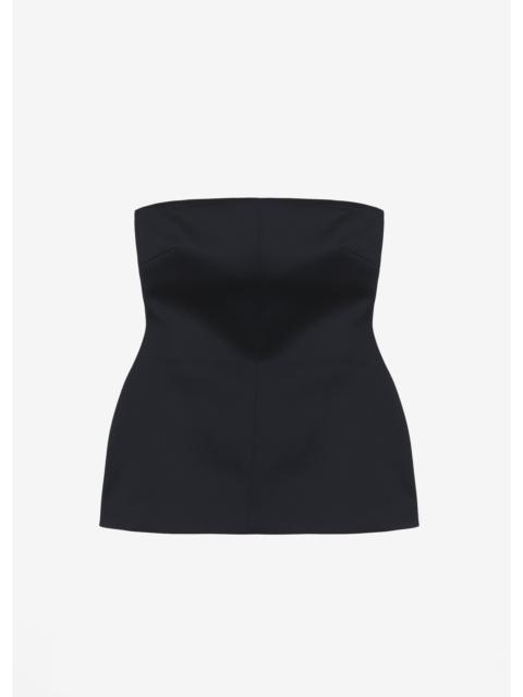 The Frankie Shop Rivoli Hourglass Top - Black
