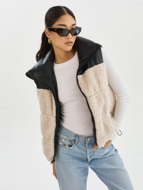 LAMARQUE MARINA | Faux Leather Vest