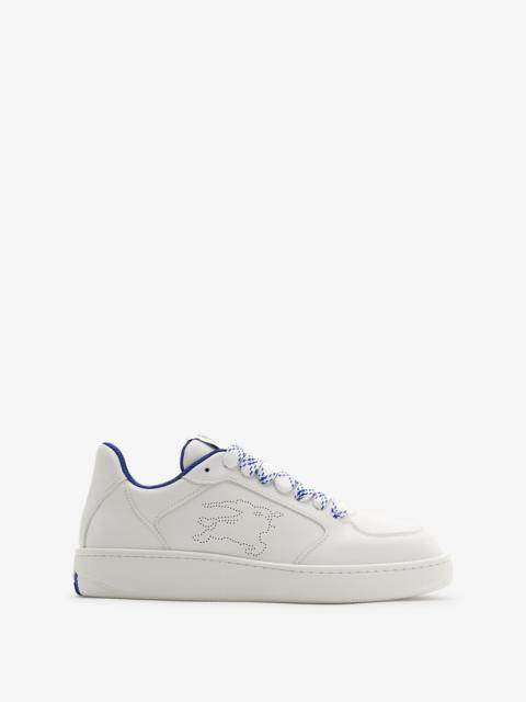 Burberry Leather Stock Sneakers