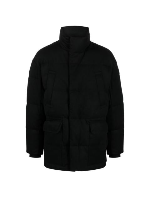 high-neck padded jacket